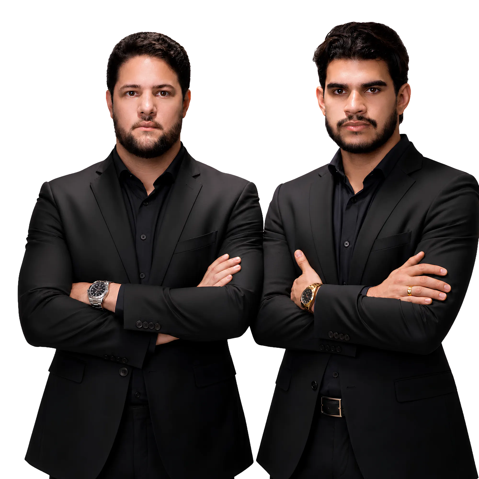 Italo Queiroz e Guilherme Magalhães, sócios do escritório